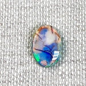 Sterling Opal 13x18mm Oval Cabochon