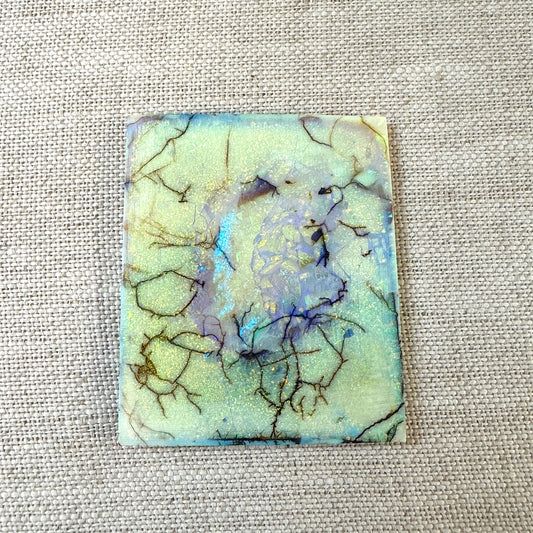 Sterling Opal Unbacked Rough Slab -10.5 gr