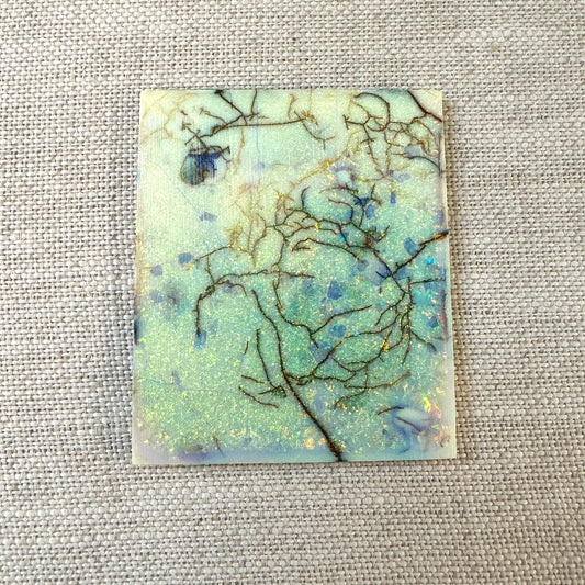 Sterling Opal Unbacked Rough Slab -10.3 gr