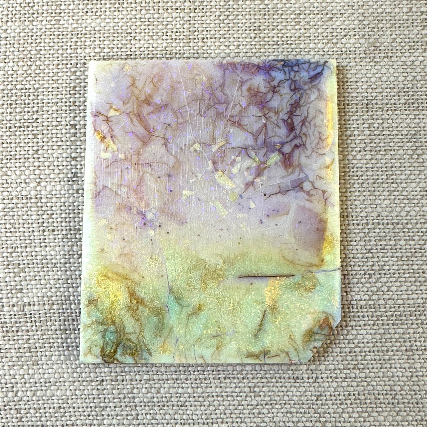 Sterling Opal Unbacked Rough Slab - 9.4 gr