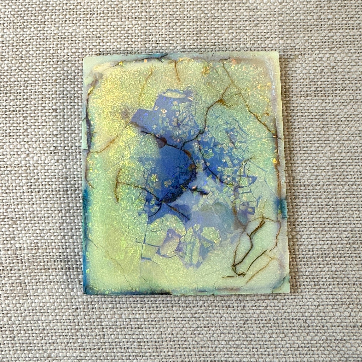 Sterling Opal Unbacked Rough Slab -12.2 gr