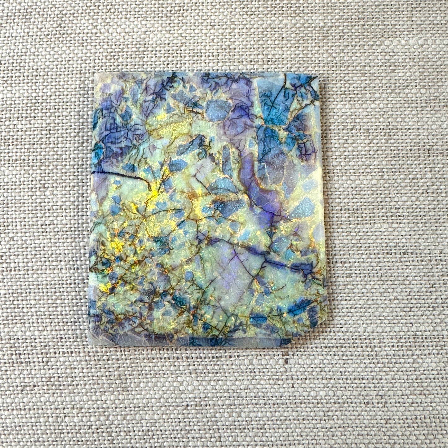 Sterling Opal Unbacked Rough Slab -9.2 gr