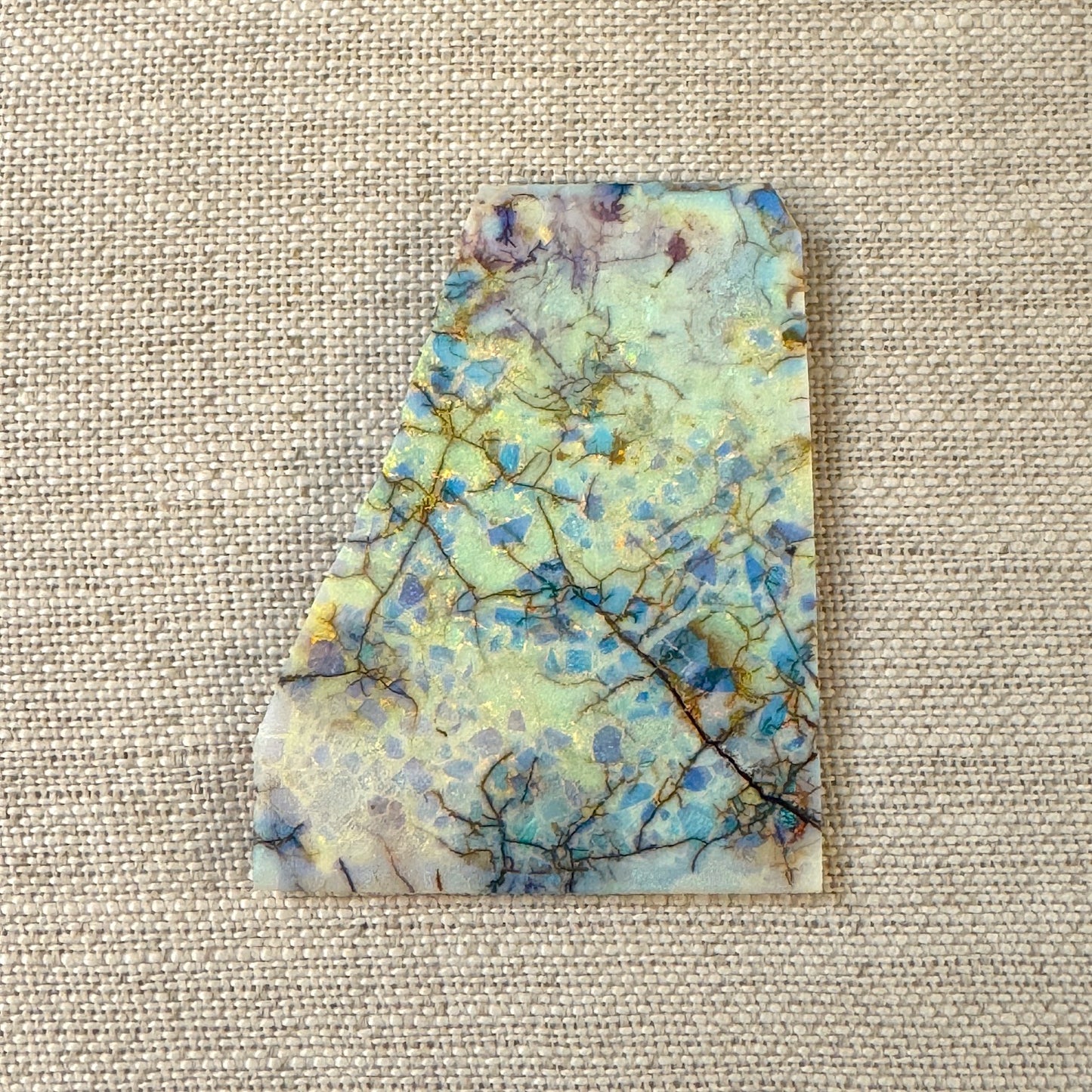 Sterling Opal Unbacked Rough Slab - 8.5 gr