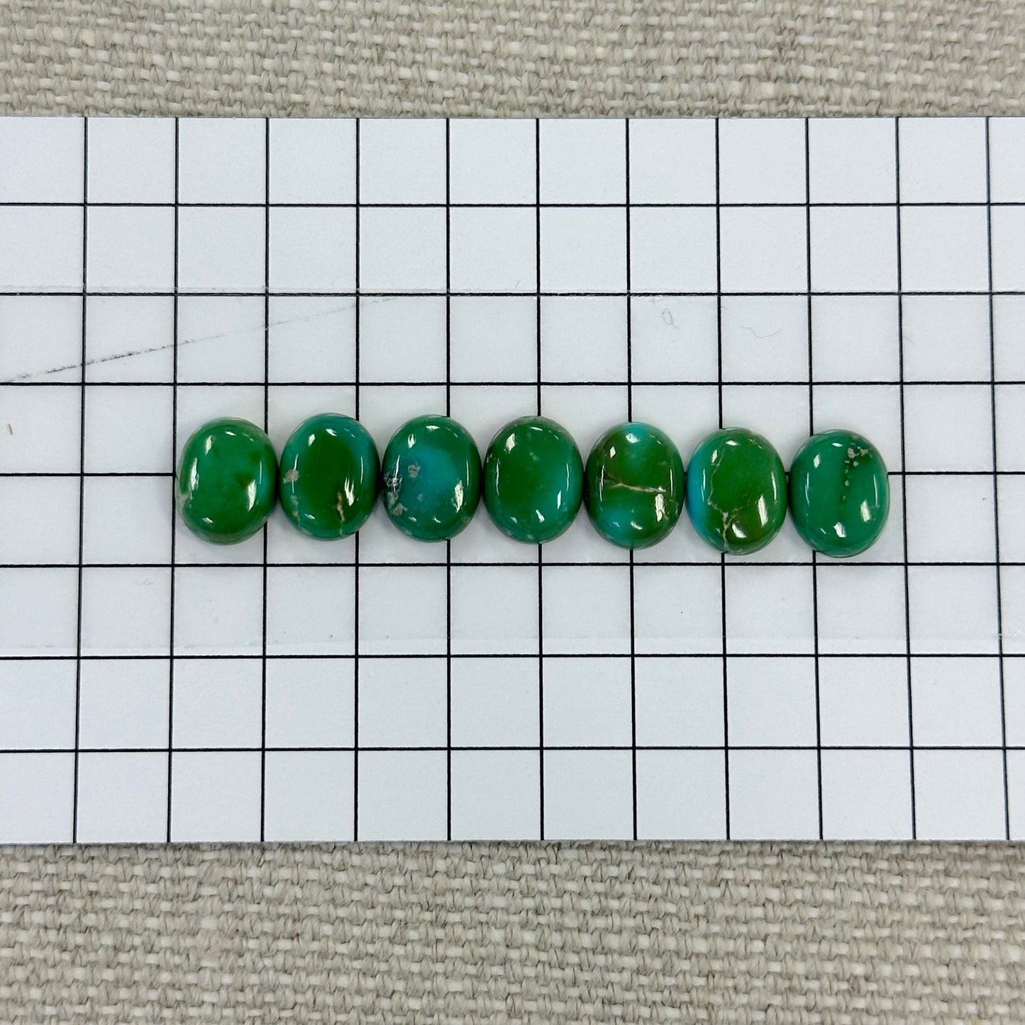 Sonoran Gold Calibrated Cabochon Set-- 7 piece