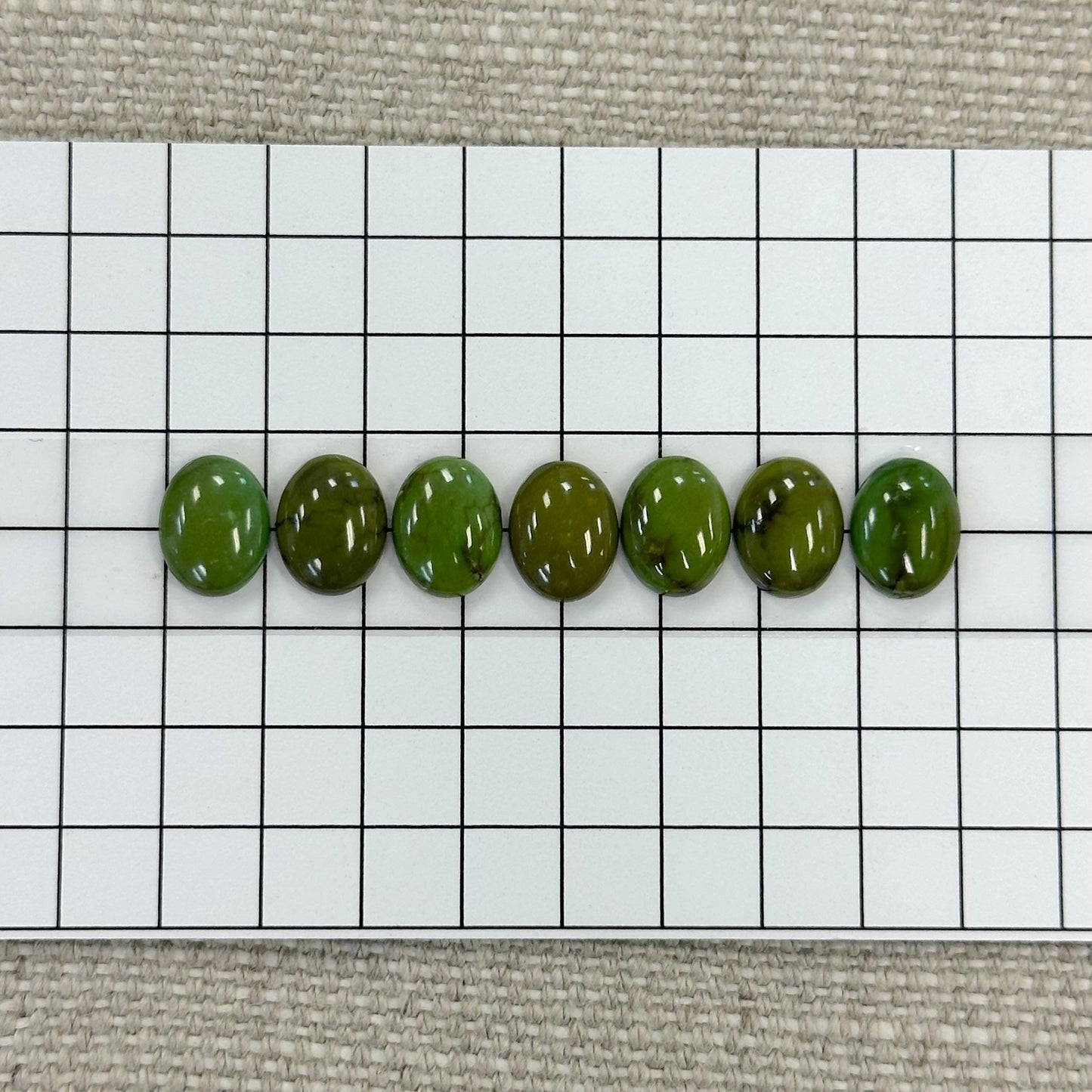 Sonoran Gold Calibrated Cabochon Set-- 7 piece