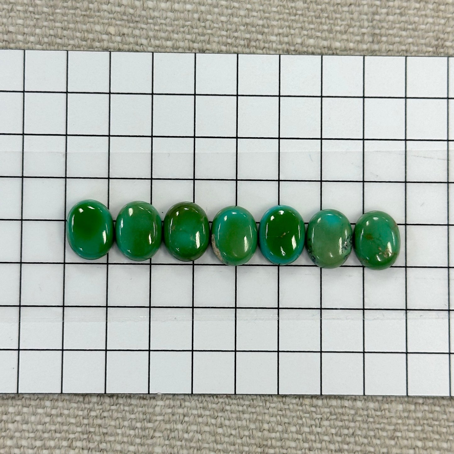 Sonoran Gold Calibrated Cabochon Set-- 7 piece