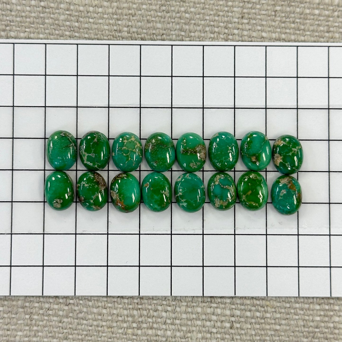 Sonoran Gold Calibrated Cabochon Set-- 16 piece
