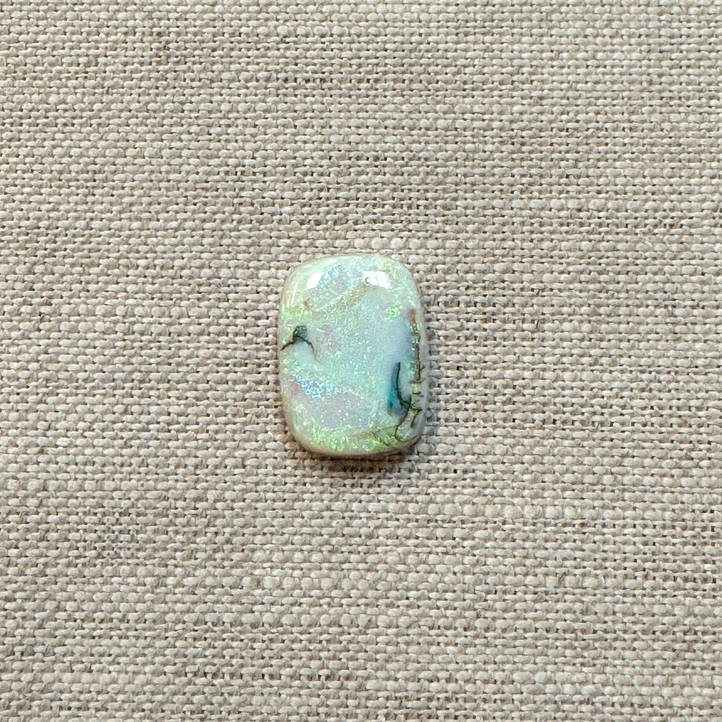 Sterling Opal Rectangle 12x16mm Cabochon