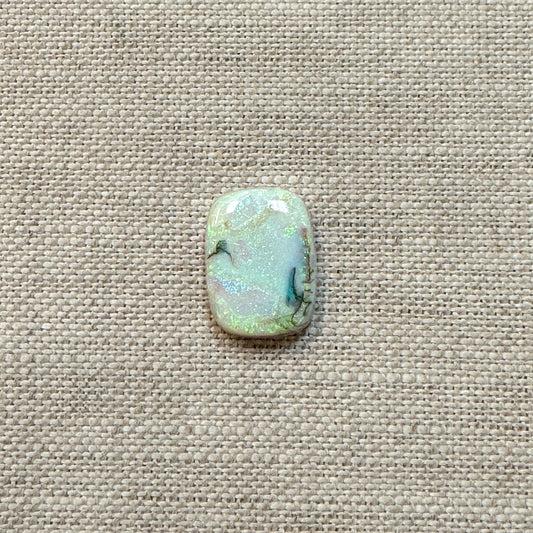 Sterling Opal Rectangle 12x16mm Cabochon