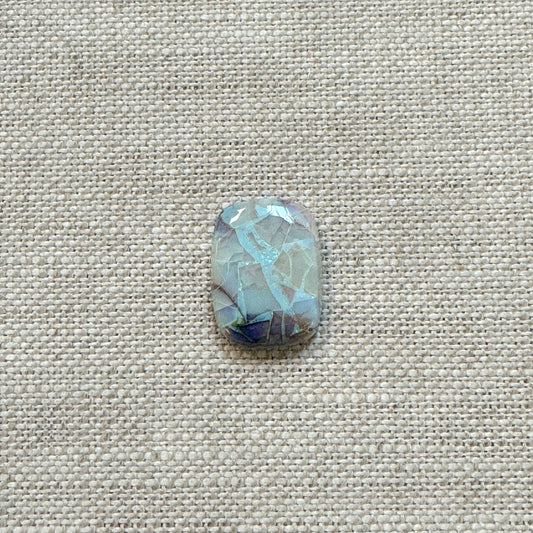 Sterling Opal Rectangle 12x16mm Cabochon