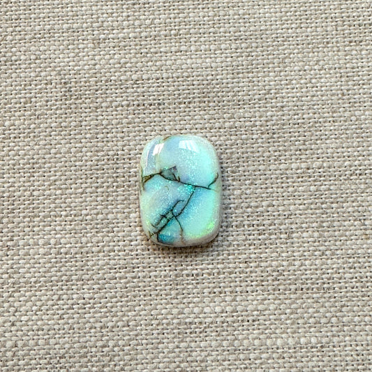 Sterling Opal Rectangle 12x16mm Cabochon