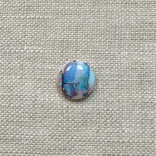 Sterling Opal 12mm Round Cabochon
