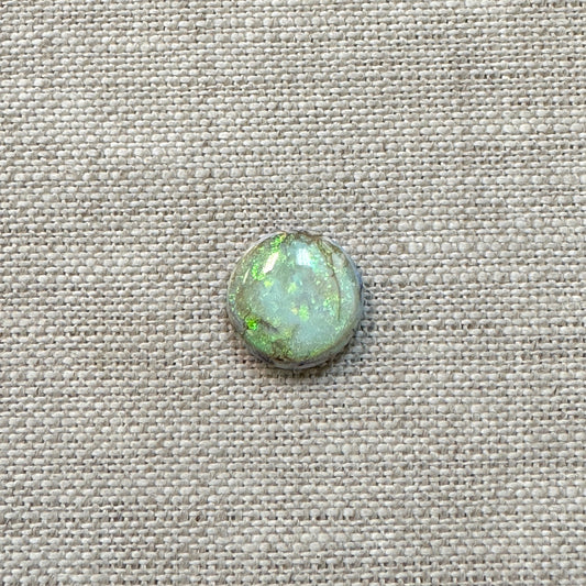 Sterling Opal 12mm Round Cabochon