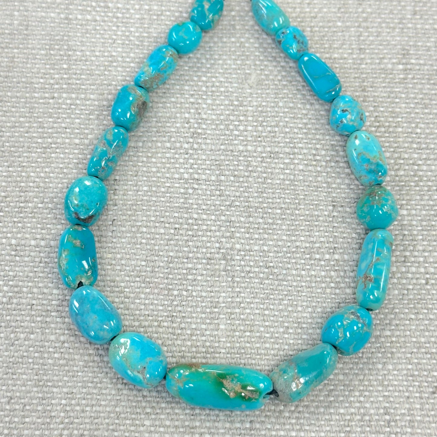 Blue Ridge 6.3-8.7mm Freeform Nugget Strand  -- 9"