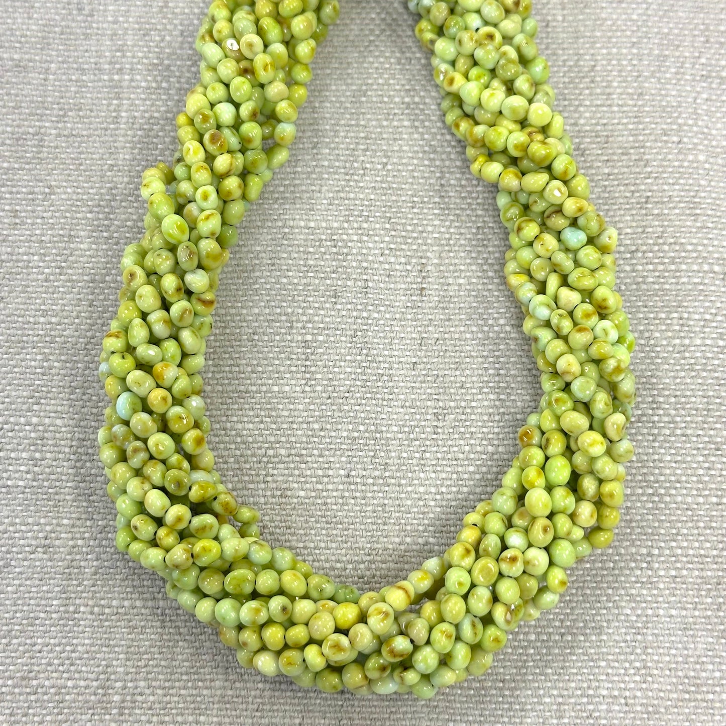 Palomino 4-4.5mm Smooth Nugget Strands -- 16"