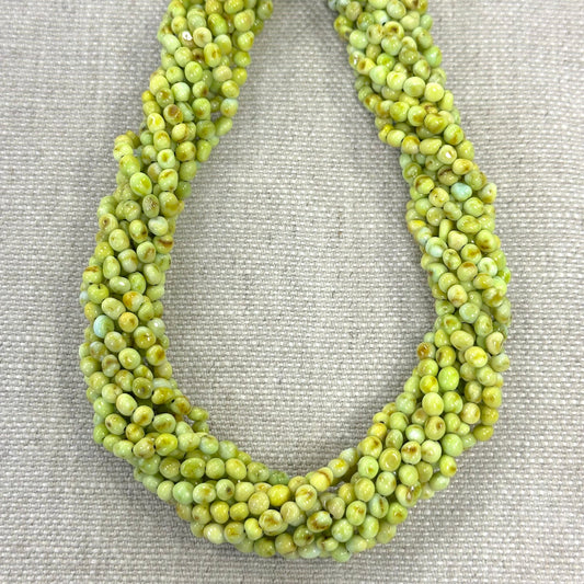 Palomino 4-4.5mm Smooth Nugget Strands -- 16"