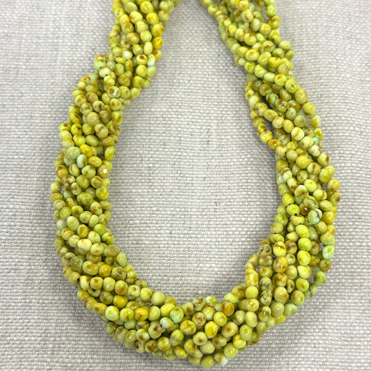 Palomino 4-4.5mm Smooth Nugget Strands -- 16"