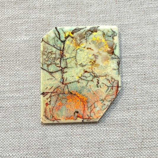 Sterling Opal Unbacked Rough Slab - 8.6 gr