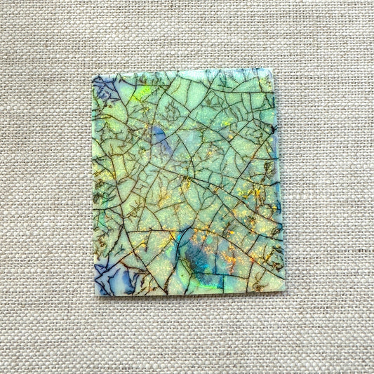 Sterling Opal Unbacked Rough Slab - 8.8 gr