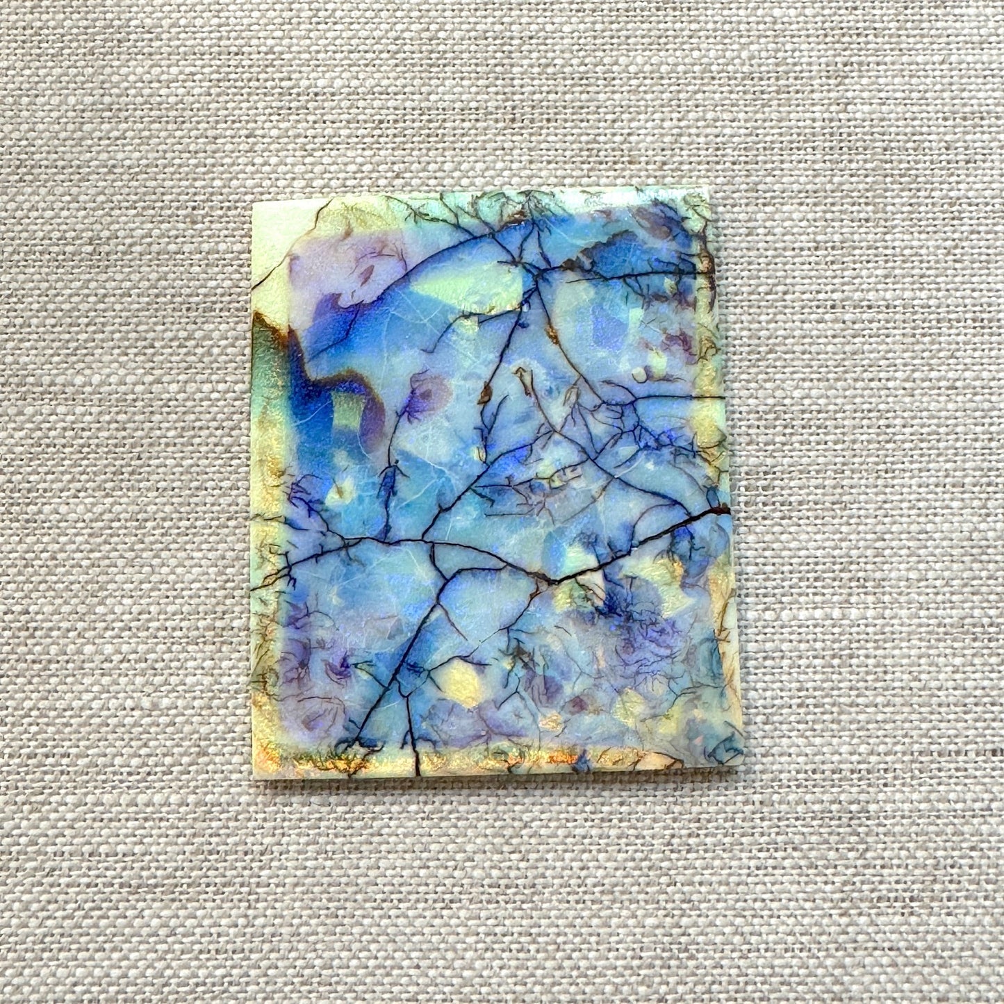 Sterling Opal Unbacked Rough Slab - 8.5 gr