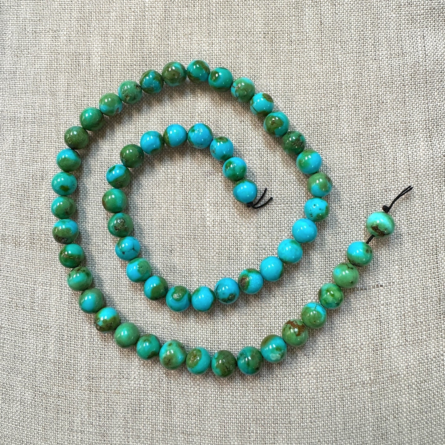 Sonoran Mountain 8 - 8.7 mm Round Bead Strands --18"