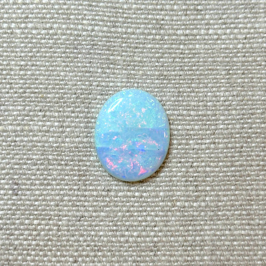 Sterling Opal 18x22mm Oval Cabochon