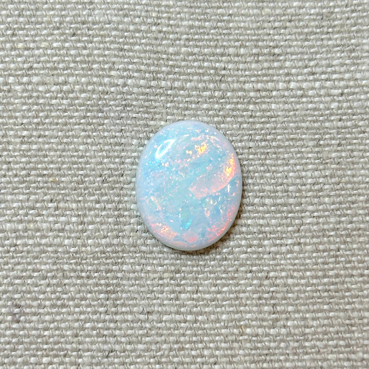 Sterling Opal 18x22mm Oval Cabochon