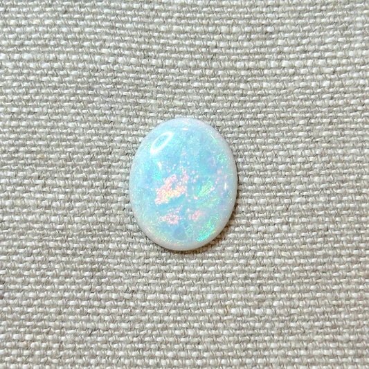 Sterling Opal 18x22mm Oval Cabochon