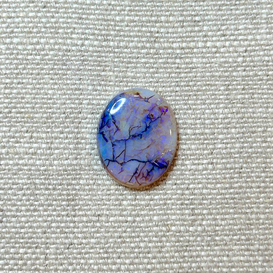 Sterling Opal 18x22mm Oval Cabochon