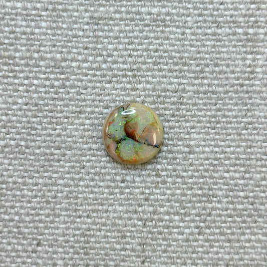 Sterling Opal 12mm Round Cabochon