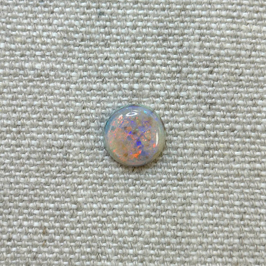 Sterling Opal 12mm Round Cabochon
