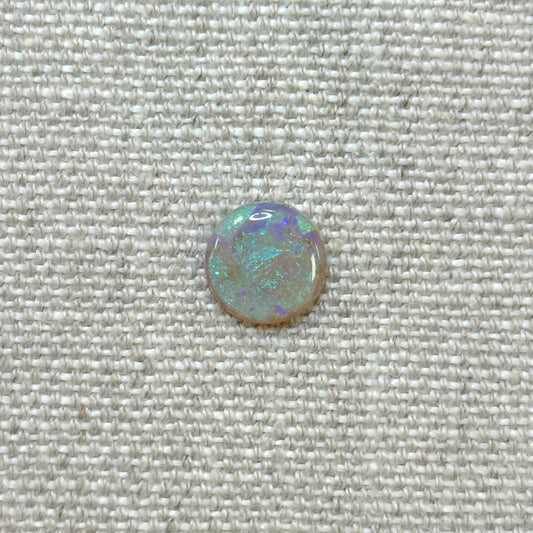 Sterling Opal 12mm Round Cabochon