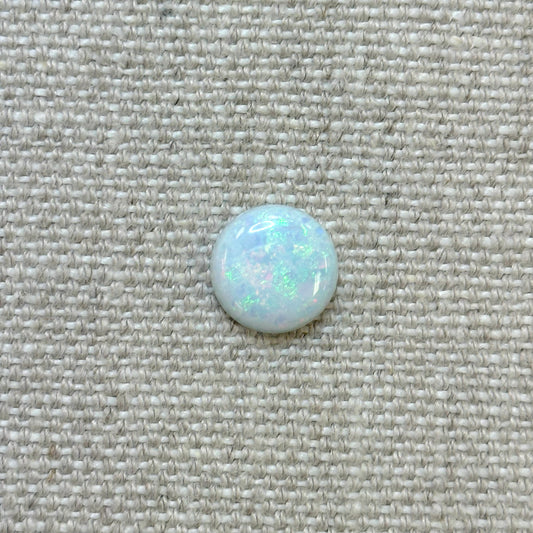Sterling Opal 12mm Round Cabochon