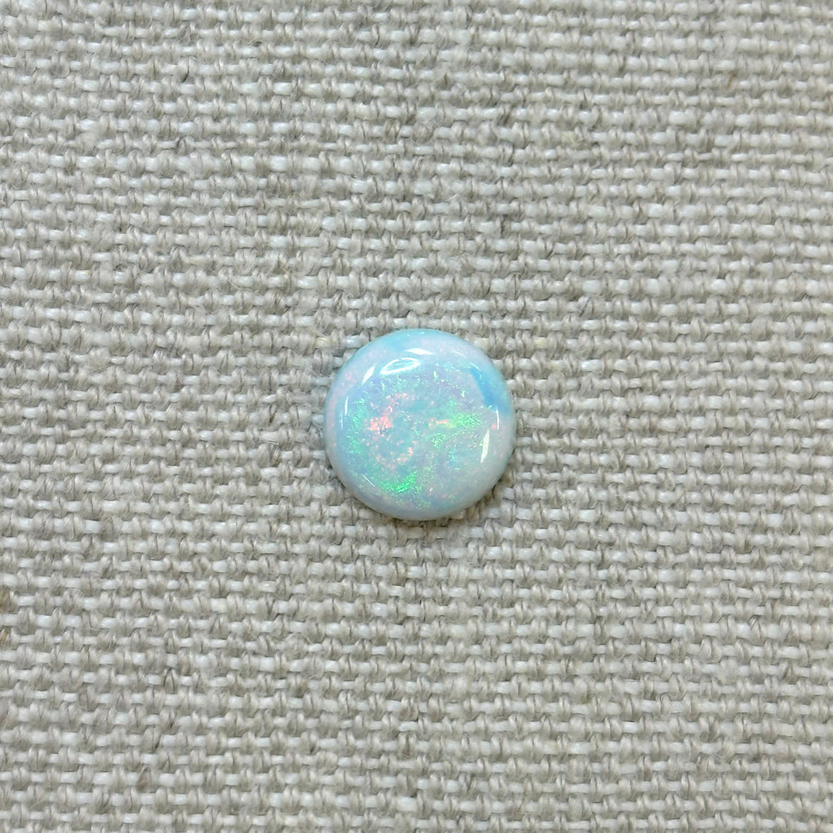 Sterling Opal 12mm Round Cabochon