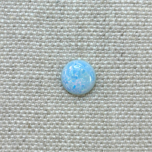 Sterling Opal 12mm Round Cabochon