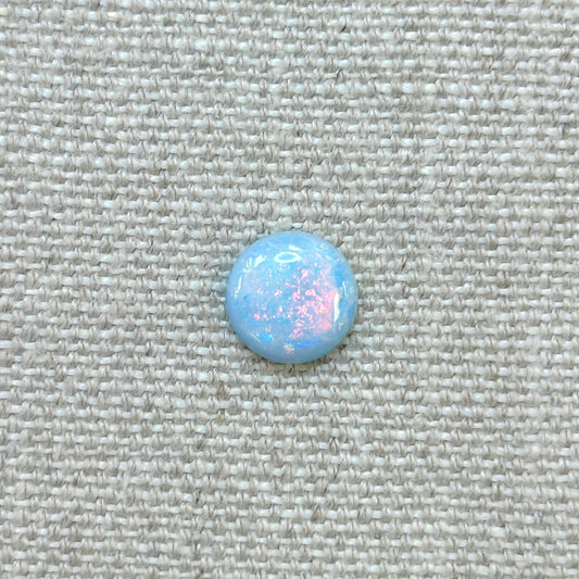 Sterling Opal 12mm Round Cabochon
