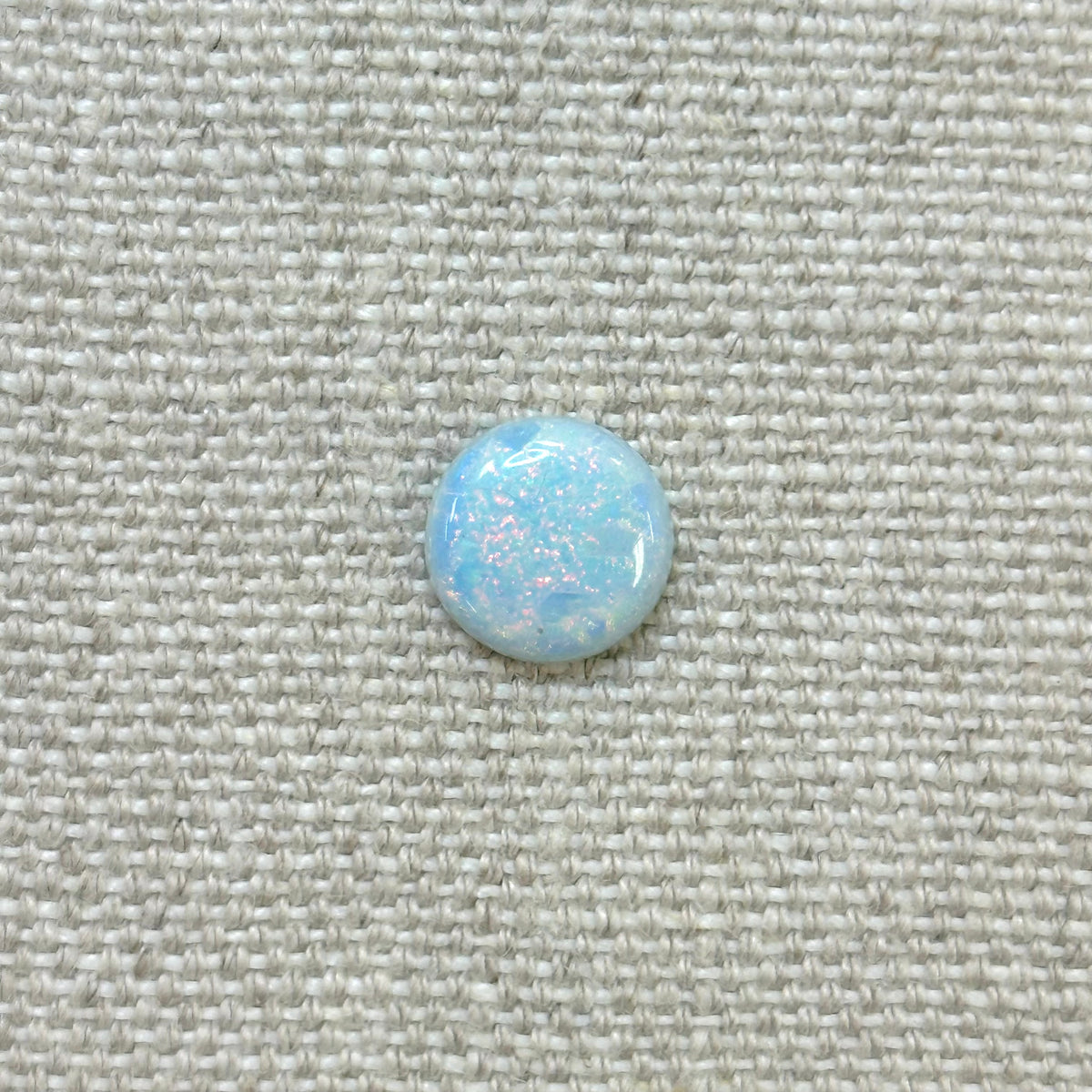 Sterling Opal 12mm Round Cabochon