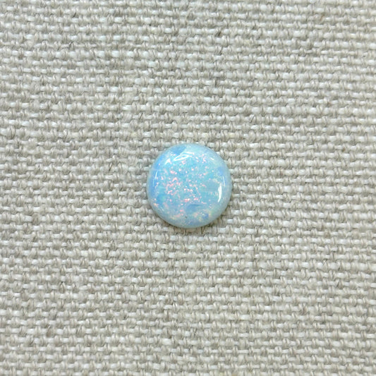 Sterling Opal 12mm Round Cabochon