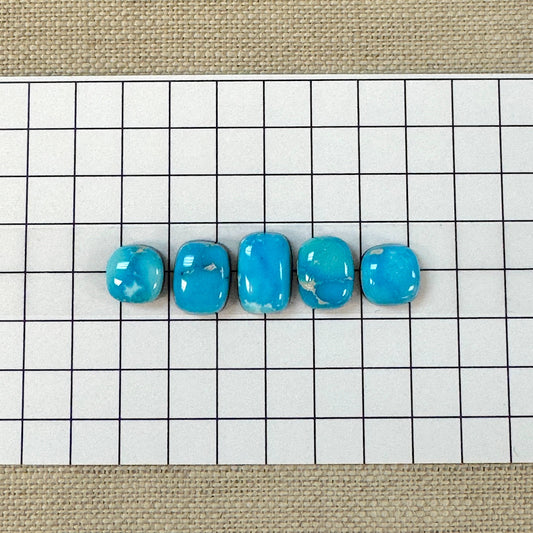 Kingman Ithaca Turquoise Cabochon Set