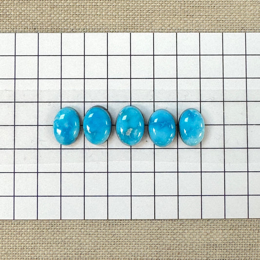 Kingman Ithaca Turquoise Cabochon Set