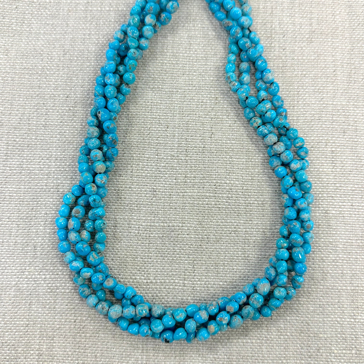 Bluebird 5mm Smooth Nugget Beads -- 16" strand