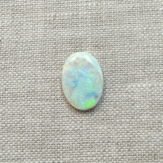 Sterling Opal 13x18mm Oval Cabochon
