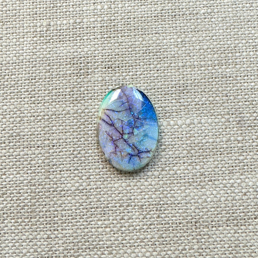 Sterling Opal 13x18mm Oval Cabochon