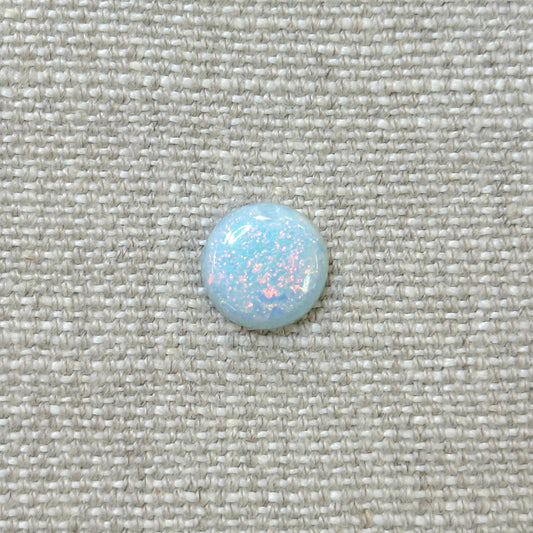 Sterling Opal 12mm Round Cabochon