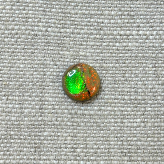 Sterling Opal 12mm Round Cabochon