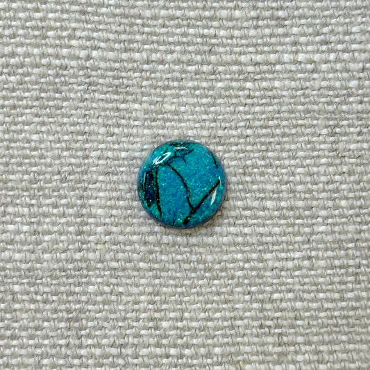 Sterling Opal 12mm Round Cabochon