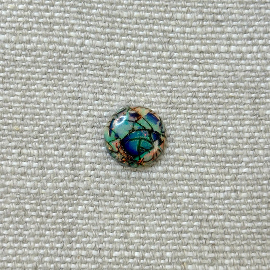 Sterling Opal 12mm Round Cabochon