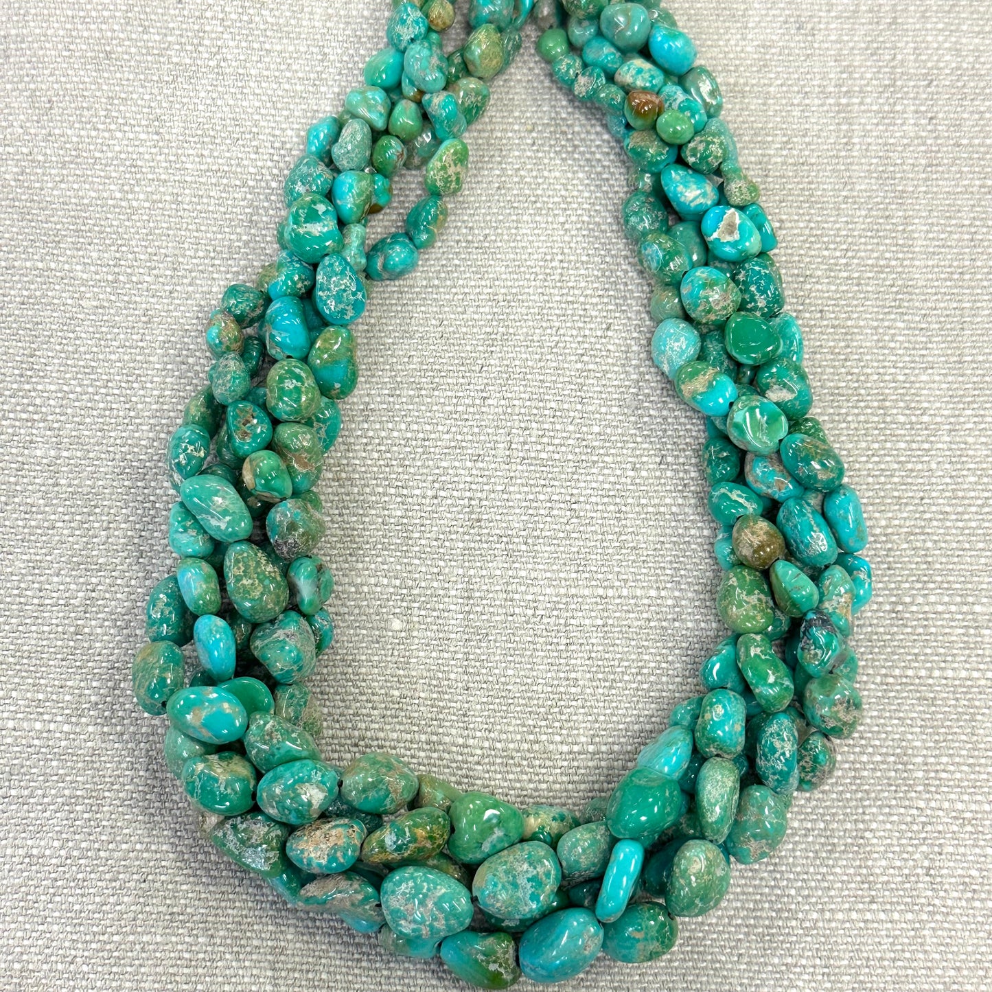 Nevada Tonopah 5.5-10mm Graduated Freeform Nugget Strands  --16"
