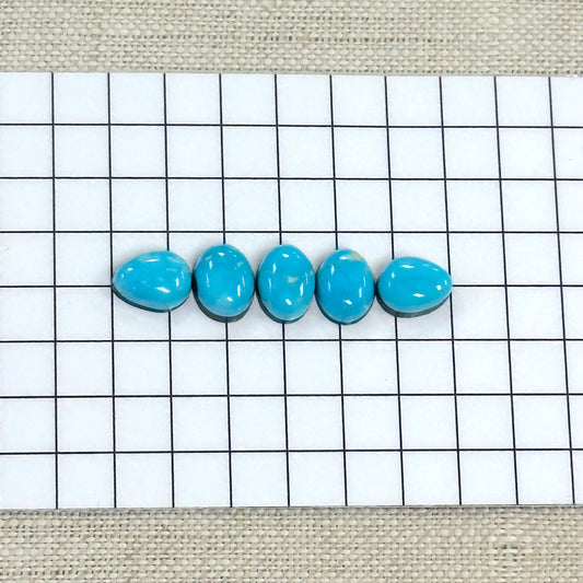 Kingman Ithaca Turquoise Cabochon Set