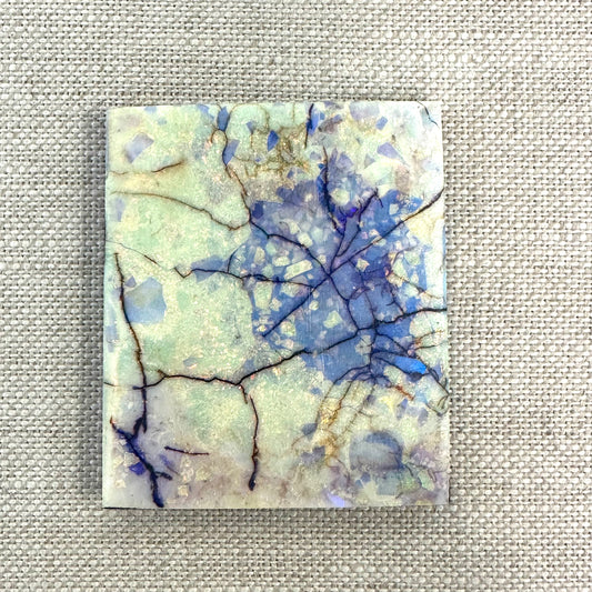 Sterling Opal Backed Rough Slab -11.3 grams
